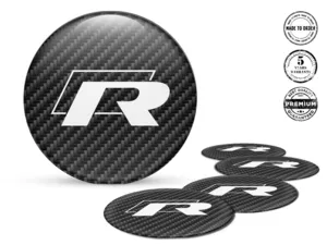 VW Wheel Sticker Logo Epoxy Dome Edition